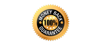 100% Money back Guarantee