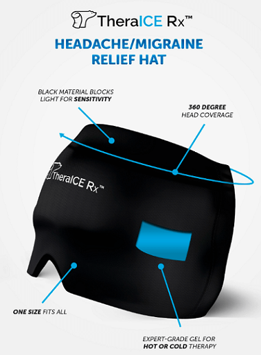 TheraICE Rx Headache Relief Hat Features and Benefits