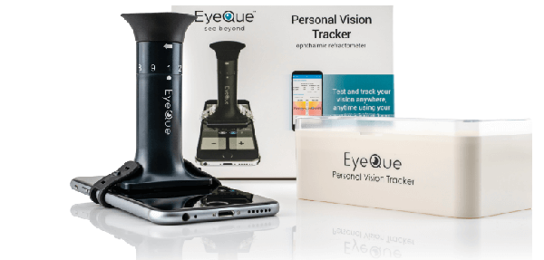 Overview of EyeQue personal vision tracker