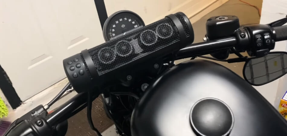 Can you put a Bluetooth speaker on a motorcycle
