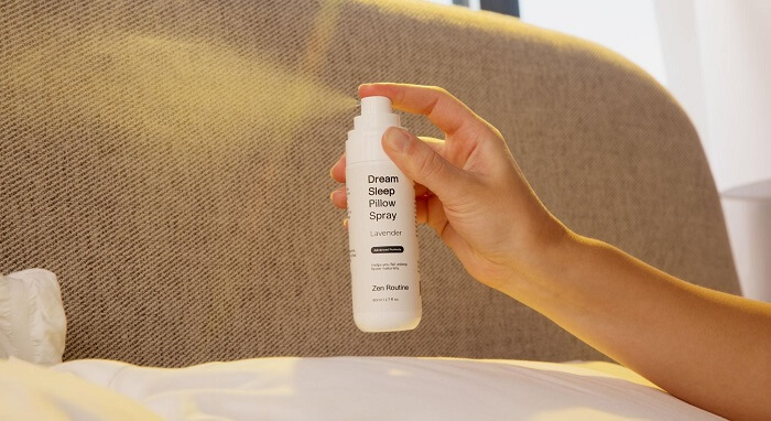 How to Use Zen Routine Deep Sleep Pillow Spray