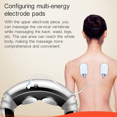 Electrode Patches in NeckMassager