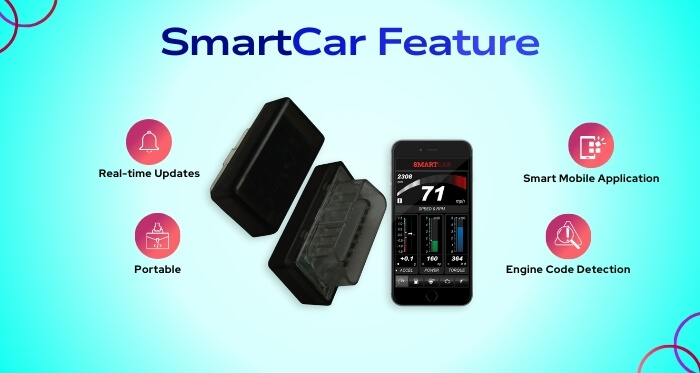 SmartCar Car Diagnostic Tool Key Features