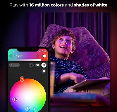 16 million RGB colors SmartLight bulb