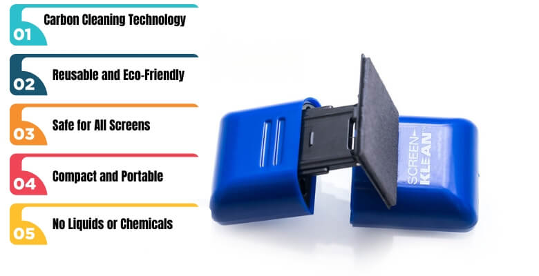 What Features Make ScreenKlean by Carbon Klean Unique