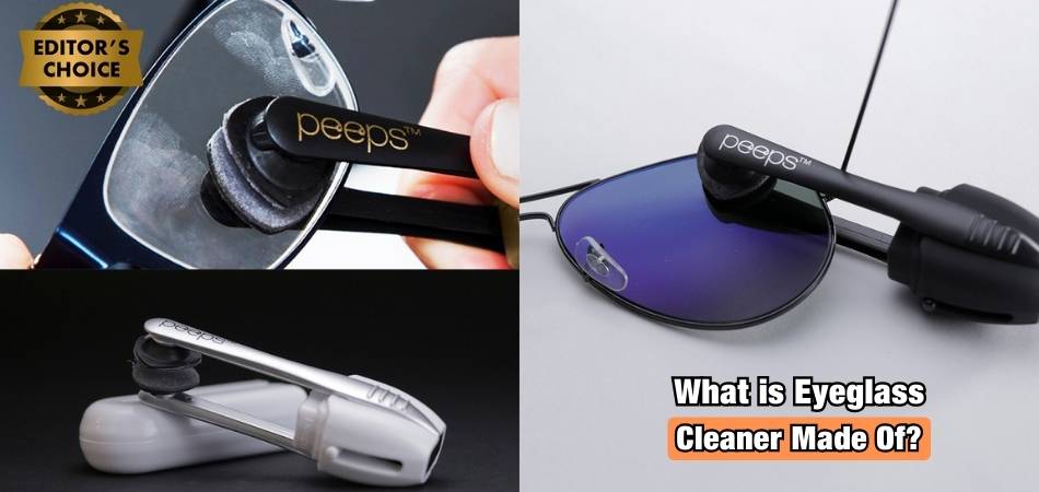 What is Eyeglass Cleaner Made of