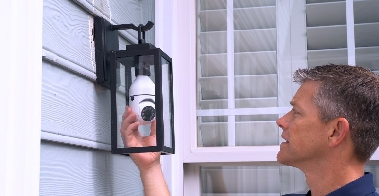 Where to Install Light Bulb Cameras for Night Monitoring