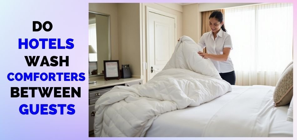 Do Hotels Wash Comforters Between Guests