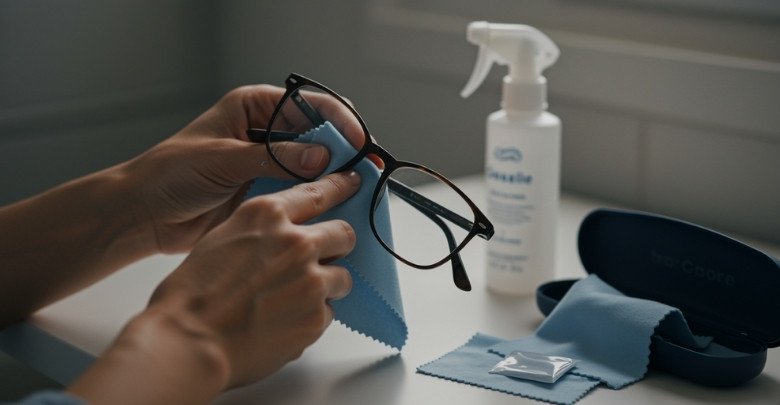 How to Protect Your Eyeglasses During the Cleaning Process