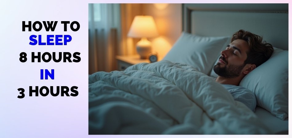 How to Sleep 8 Hours in 3 Hours