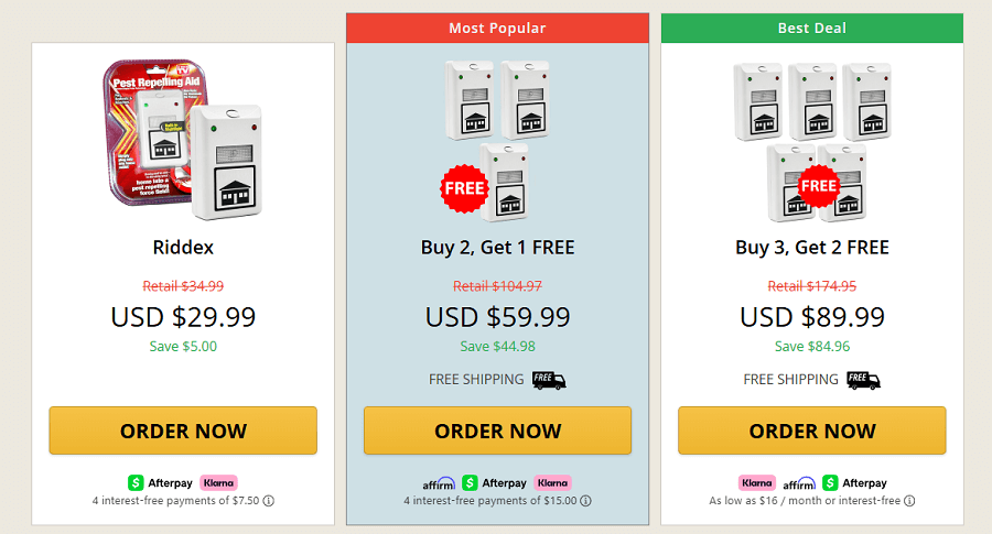 What’s the Price of Riddex