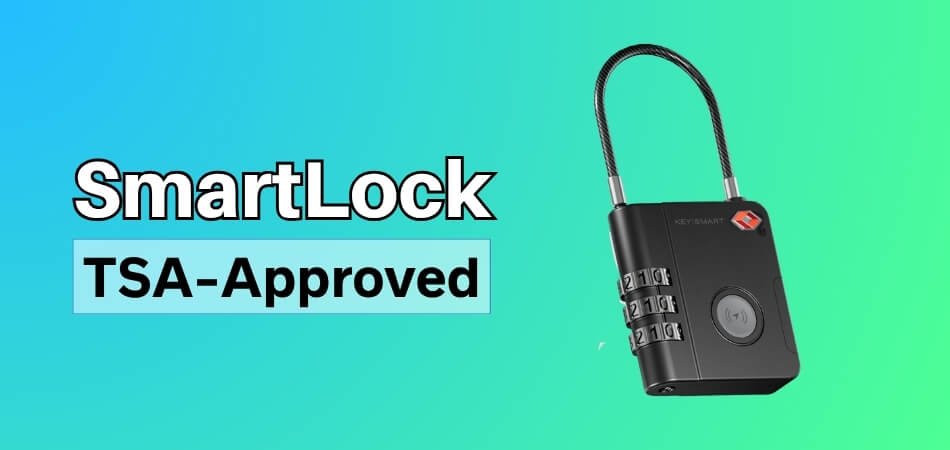SmartLock Review TSA-Friendly Luggage Tracker