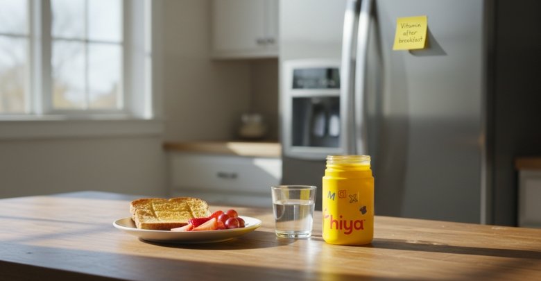 Best Time and Way to Give Hiya Vitamins