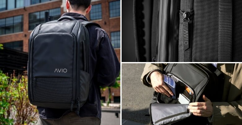 Design & Build Quality of Avio Apex Travel Backpack