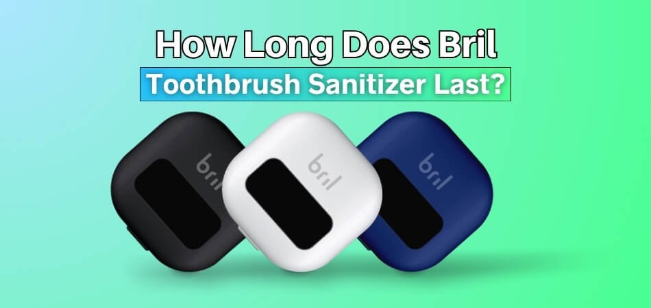 How Long Does Bril Toothbrush Sanitizer Last