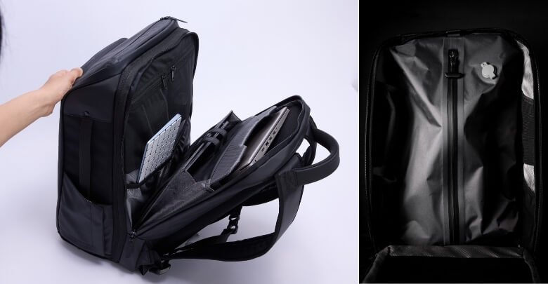 Organization & Compartments of Avio Apex Travel Backpack