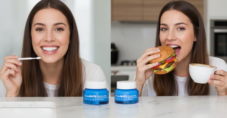 What Happens If You Eat Too Soon After Using Purely White Deluxe