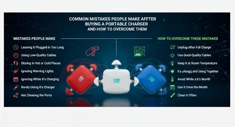 Common Mistakes People Make After Buying a Portable Charger and How to Overcome Them