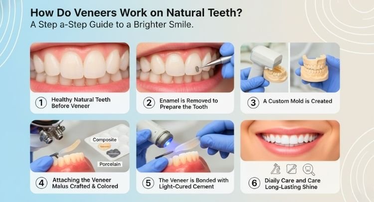 How Do Veneers Work on Natural Teeth