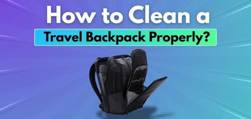 How to Clean a Travel Backpack Properly