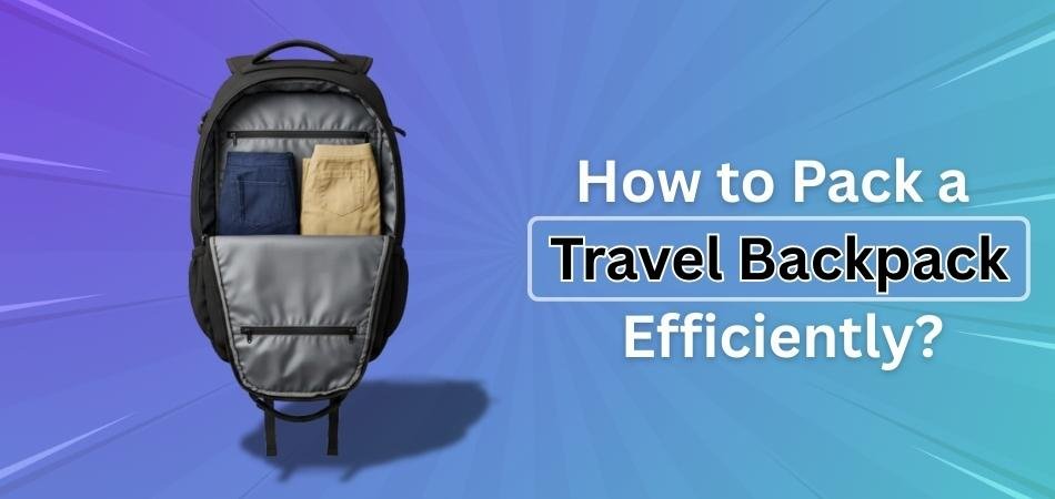 How to Pack a Travel Backpack Efficiently
