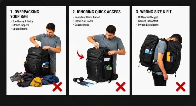 Mistakes to Avoid When Packing a Travel Backpack