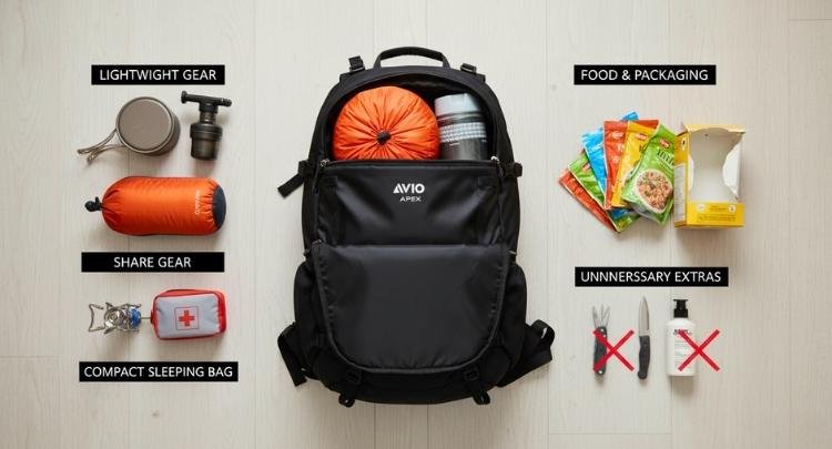 Tips for Reducing Pack Weight Without Skipping Essentials