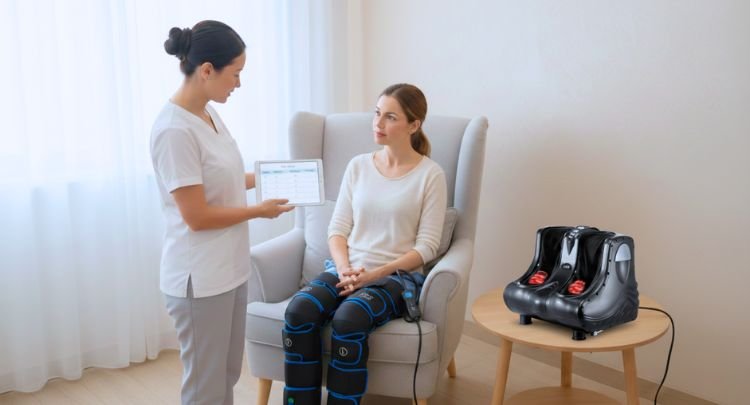 Recommended Usage Time by Type of Leg Massager