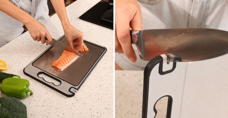 Knife Safety and Built-in Sharpener Experience