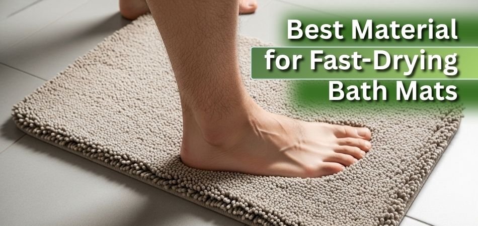 What Is the Best Material for Fast-Drying Bath Mats