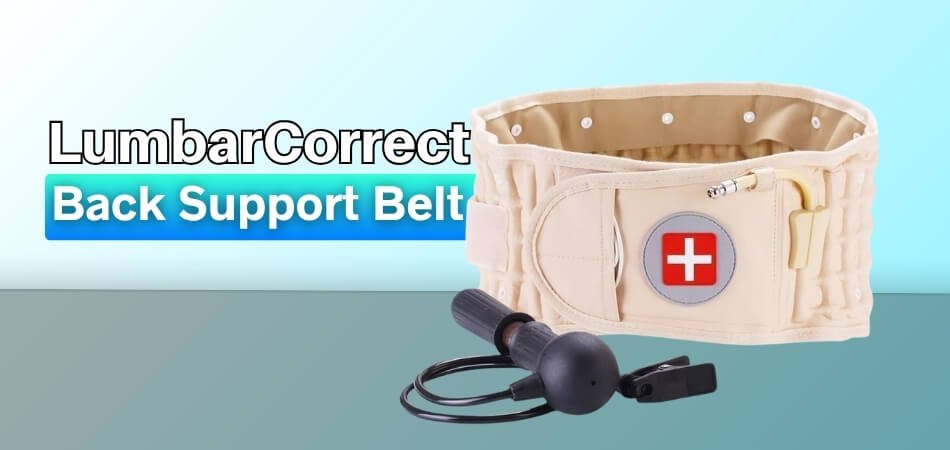 LumbarCorrect Review - Inflatable Back Support Belt Tested