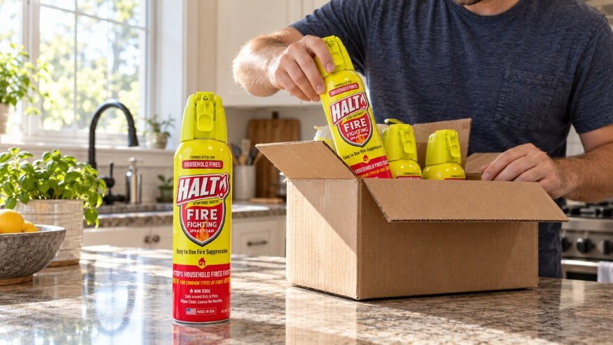 HALT Fire Spray Ingredients Whats Inside the Foam